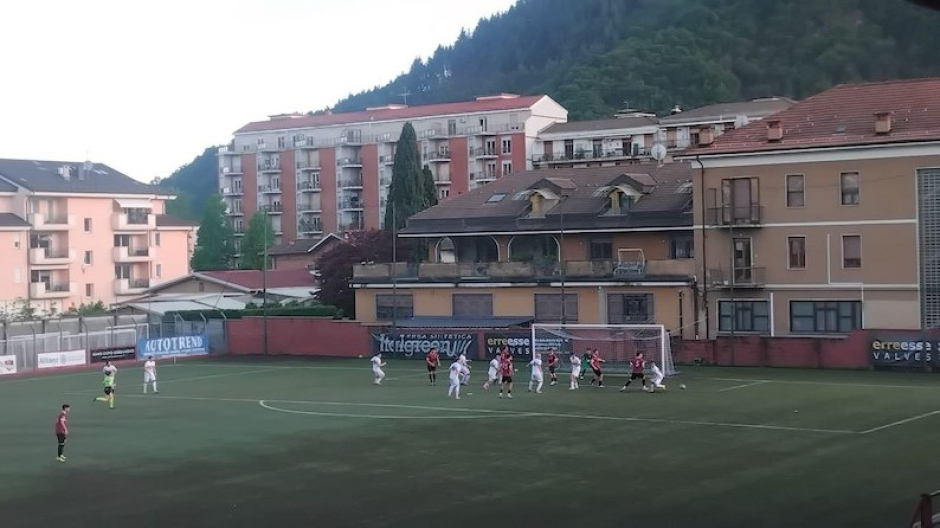 Finisce 1-1 fra Borgosesia e Verbania